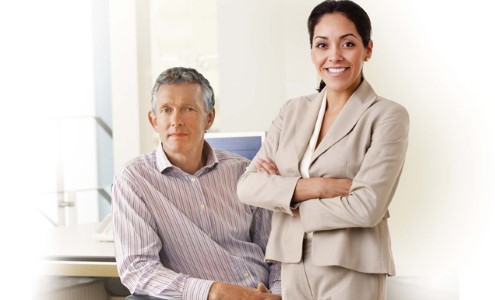 two business owners