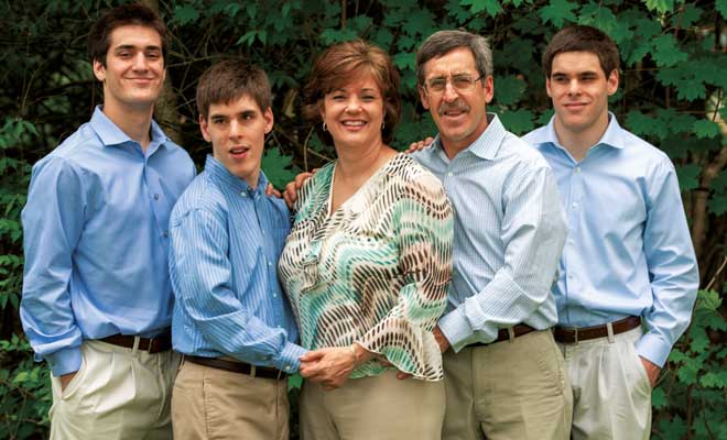Grills family who used the newborn benefit.
