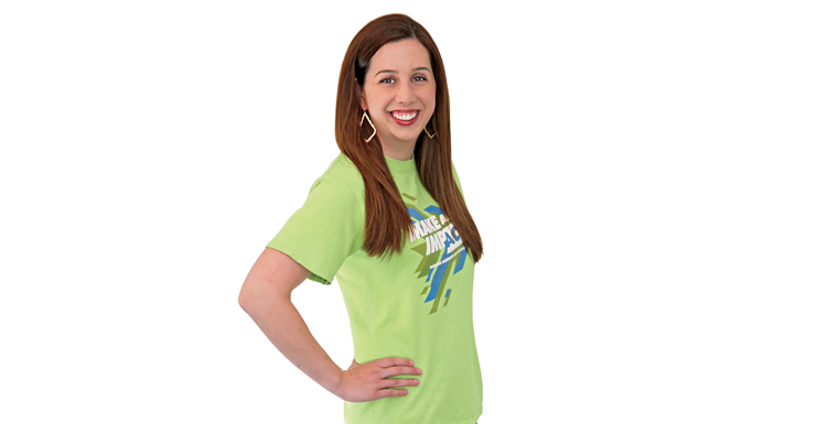 Alisa McChristian, volunteer as a Modern Woodmen chapter activities coordinator and youth service club leader.